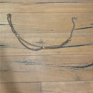 Silver Multi-Chain Waist Belt